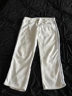 Te Koop  broek 7/8 wit met stretch mt medium, Ophalen of Verzenden, Wit, Zo goed als nieuw, Driekwart