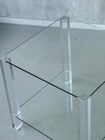 BOR Design bijzettafel Rob Jurres side table plexiglas tafel, Huis en Inrichting, Ophalen of Verzenden, Gebruikt
