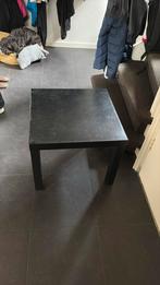 Ikea zwart bijzettafeltje, Ophalen, Gebruikt, Vierkant, 50 tot 100 cm