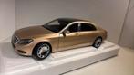 Mercedes - maybach s- klasse licht gold autoart 1.18, Ophalen of Verzenden, Autoart, A, A