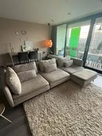 SÖDERHAMN 4-zitsbank, met chaise longue+ voetenbank, Ophalen, 250 tot 300 cm, Gebruikt, 75 tot 100 cm