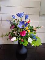 Prachtige zijden bloemen boeket nieuw, Ophalen of Verzenden, Nieuw