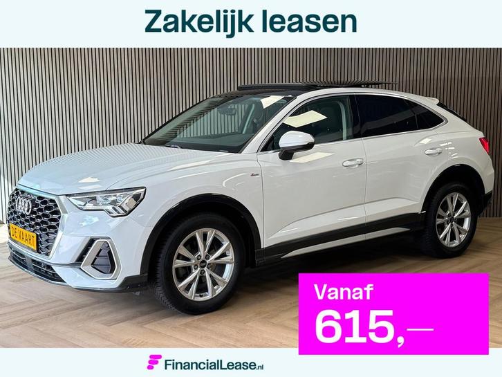 Audi Q3 Sportback 35 TFSI S Edition Competition PANO PARKEER, Auto's, Audi, Bedrijf, Lease, Financial lease, Q3, ABS, Achteruitrijcamera