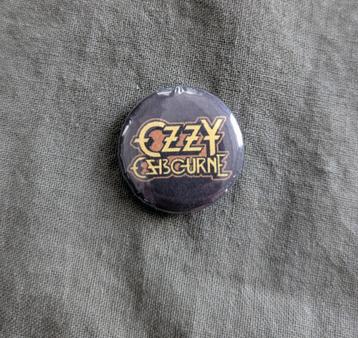 Ozzy Osbourne Band button – 25mm button / speld / pin beschikbaar voor biedingen