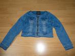 Europe kids (Terstal) cropped spijkerjasje mt 134-140, Gebruikt, Europe Kids, Meisje, Ophalen of Verzenden