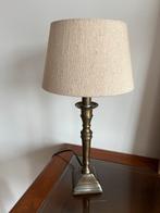 Klassiek schemerlampje, Huis en Inrichting, Lampen | Tafellampen, Ophalen, Klassiek, Zo goed als nieuw, Stof