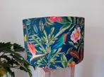 2 fleurige lampenkappen, Huis en Inrichting, Lampen | Lampenkappen, Ophalen, Rond, 25 tot 50 cm