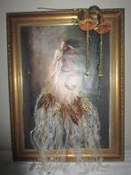 Brede oude gouden schilderij lijst Barok Baroque 70 x 48, Minder dan 50 cm, Ophalen of Verzenden, Zo goed als nieuw, 75 cm of meer