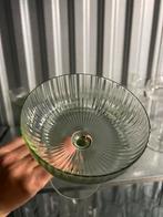Groene coupe, Huis en Inrichting, Keuken | Servies, Ophalen, Zo goed als nieuw, Glas, Overige stijlen