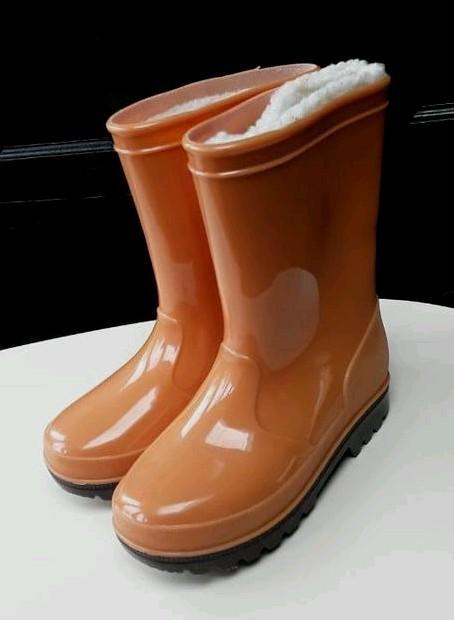Te koop: ZGAN oranje laarzen, met uitneembare voering M26/27, Kinderen en Baby's, Kinderkleding | Schoenen en Sokken, Zo goed als nieuw