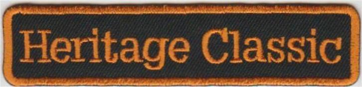 Harley Davidson Heritage Classic stoffen opstrijk patch embl, Motoren, Accessoires | Overige, Nieuw, Ophalen of Verzenden
