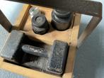 Mooi rekje met antieke gewichten, Antiek en Kunst, Antiek | Gereedschap en Instrumenten, Ophalen of Verzenden