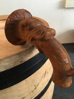 Waterspuwer, wandfontein, waterspuwer, mythische vis, Ophalen of Verzenden, Gietijzer, Fontein