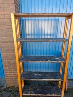 Orginele vintage lundia stelling extra dikke staanders ., Huis en Inrichting, Kasten | Stellingkasten, Ophalen, Gebruikt