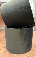 2 lampenkappen, Huis en Inrichting, Lampen | Lampenkappen, Rond, Ophalen of Verzenden, Zo goed als nieuw, Minder dan 25 cm