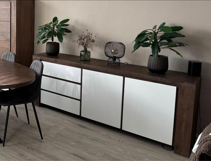 Henders & Hazel Dressoir Kast, Huis en Inrichting, Kasten | Dressoirs, Gebruikt, 200 cm of meer, 25 tot 50 cm, Met lade(s), Overige houtsoorten