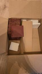 Bordeauxrode Zellige Tegels 10x10 (MZ1410), Ophalen