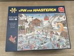 Jan van Haasteren- De Winterspelen - 1000 stukjes, Hobby en Vrije tijd, Denksport en Puzzels, Ophalen of Verzenden, 500 t/m 1500 stukjes