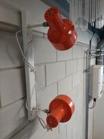 Mooie Retro oranje wandlamp. De lamp werkt goed., Ophalen of Verzenden, Huis en Inrichting