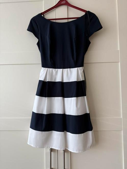 Blauwe jurk met A-lijn rok, Kleding | Dames, Jurken, Gedragen, Maat 34 (XS) of kleiner, Blauw, Boven de knie, Ophalen of Verzenden