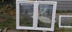 Kunststof dubbel open / tilt kozijn 153 x 120 triple glass, Ophalen, Nieuw
