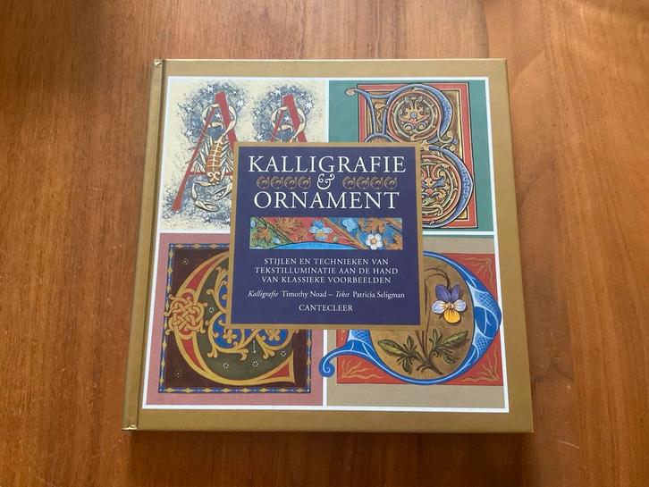 Kalligrafie Ornament - Leer Kalligrafie Schrijven!, Boeken, Kunst en Cultuur | Fotografie en Design, Zo goed als nieuw, Overige onderwerpen