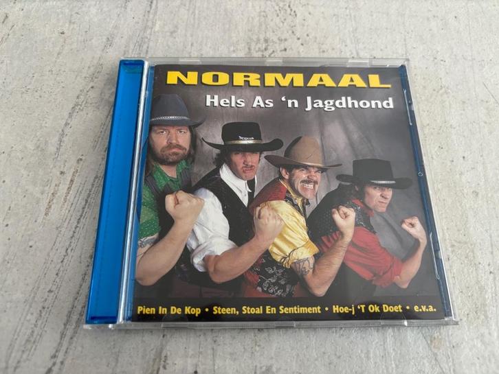 Normaal - Hels As 'n Jagdhond CD, Cd's en Dvd's, Cd's | Nederlandstalig, Zo goed als nieuw, Rock, Ophalen of Verzenden