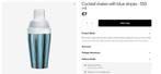 Cocktail shaker, Ophalen, Nieuw