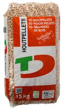Ten Damme witte 100% naaldhout pellets EN/Plus A1 990 kg, 6 m³ of meer, Ophalen of Verzenden, Overige houtsoorten, Blokken