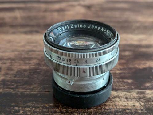 Contax Carl Zeiss Jena Sonnar 1:2 5cm T na-oorlogs., Verzamelen, Fotografica en Filmapparatuur, Lens of Lenzen, 1940 tot 1960