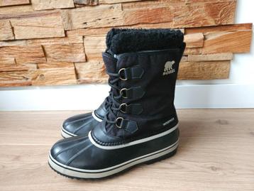 Sorel 1964 Pac Waterproof snowboots ZGAN! maat 45 Zwart beschikbaar voor biedingen