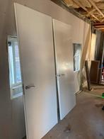 opdekdeuren 231 x 88 zgan, Doe-het-zelf en Verbouw, Deuren en Horren, Ophalen of Verzenden, Zo goed als nieuw, Binnendeur, 215 cm of meer