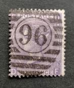 ENGELAND Victoria 1867 6d purple SG106 plate 6, Postzegels en Munten, Postzegels | Europa | UK, Verzenden, Gestempeld