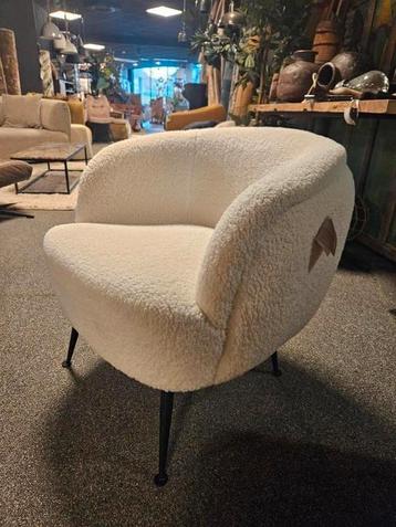 Fauteuil BABE wit opruiming beschikbaar voor biedingen