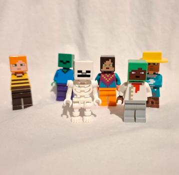 Lego - Minecraft Minifigures  beschikbaar voor biedingen