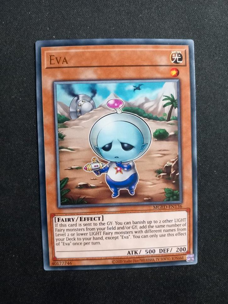 Maximum Gold: El Dorado EVA 136 NM, Hobby en Vrije tijd, Verzamelkaartspellen | Yu-gi-Oh!, Zo goed als nieuw, Losse kaart, Foil