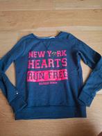 Hilfiger denim maat S zgan sweater trui, Ophalen of Verzenden, Zo goed als nieuw, Maat 38/40 (M), Blauw