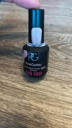 Pink gellac rubberbase cover soft nude, Ophalen of Verzenden, Zo goed als nieuw, Overige kleuren, Handen en Nagels