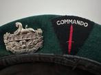 WO2 Commando Baret - Gloucestershire Regiment 1944, Ophalen of Verzenden, Landmacht, Engeland, Helm of Baret