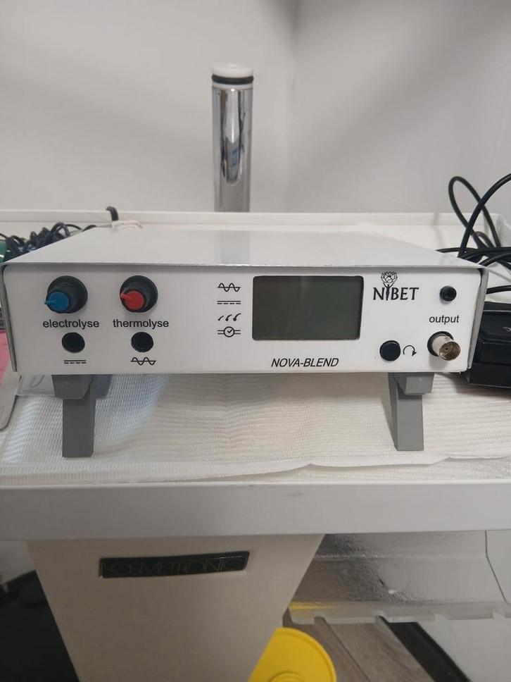 NIBET Nova Blend - Professioneel ontharen complete set, Sieraden, Tassen en Uiterlijk, Uiterlijk | Cosmetica en Make-up, Zo goed als nieuw