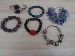 6 fantasie armbandjes (11), Ophalen of Verzenden, Zo goed als nieuw