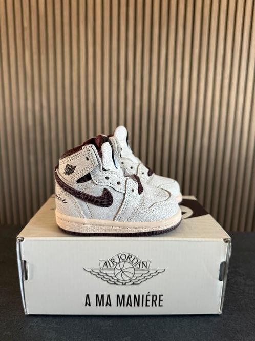 Kids Air Jordan 1 High A Ma Maniere (TD) - Maat 18.5, Kinderen en Baby's, Babykleding | Schoentjes en Sokjes, Nieuw, Jongetje of Meisje