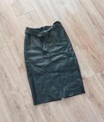 Zara leren rok M, Ophalen of Verzenden, Zo goed als nieuw, Zwart, Boven de knie