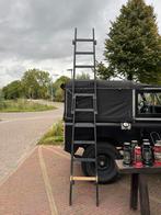 Vintage Ladder - 2 delig, Doe-het-zelf en Verbouw, Ladders en Trappen, Ophalen, Gebruikt, 4 meter of meer