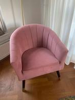 Velvet fauteuil Amy livin24, Ophalen, Zo goed als nieuw, 75 tot 100 cm, 50 tot 75 cm