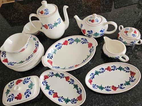 servies, Antiek en Kunst, Antiek | Servies compleet, Ophalen of Verzenden