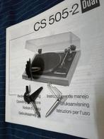 Dual CS 505 platenspeler Ortofon onderdelen parts phono 627, Ophalen of Verzenden, Gebruikt, Platenspeler-onderdeel, Dual