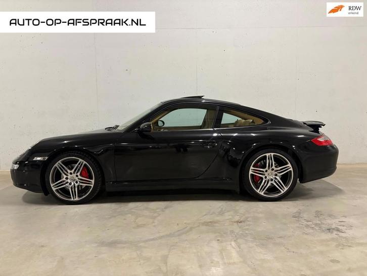 Porsche 911 3.8 Carrera 4S 997 Automaat Navi Leer Dak Clima, Auto's, Porsche, Bedrijf, Te koop, 4x4, ABS, Airbags, Airconditioning