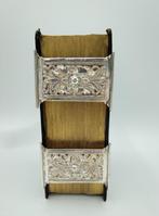 Bijbel met zilveren sloten, S.T. Reitsma, Heerenveen, 1886, Antiek en Kunst, Antiek | Boeken en Bijbels, Verzenden, Bijbel