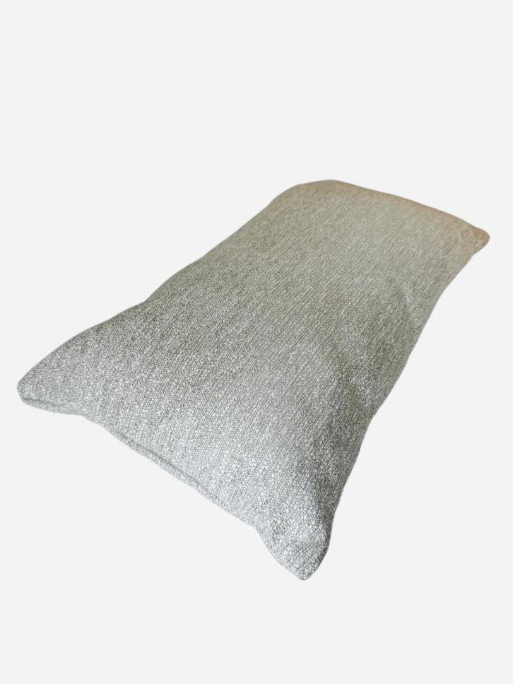 Luxe lendekussen Sunbrella boucle, Huis en Inrichting, Woonaccessoires | Kussens, Nieuw, Beige, Rechthoekig, Ophalen of Verzenden
